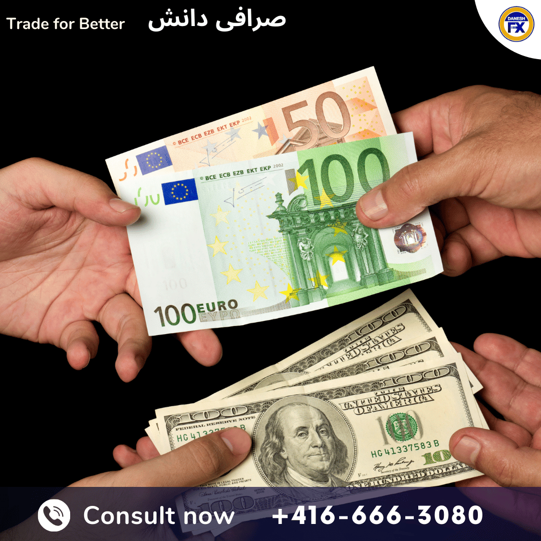 خرید دلار توسط صرافی دانش کانادا