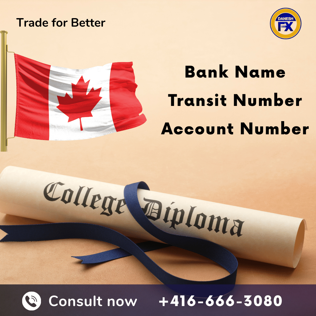 اظلاعات حساب بانکی کانادا کالج یا دانشگاه